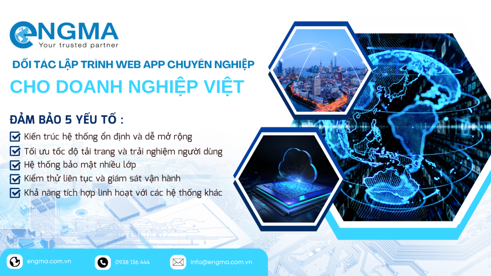 5 yếu tố giúp web app của bạn hoạt động mượt mà và bảo mật